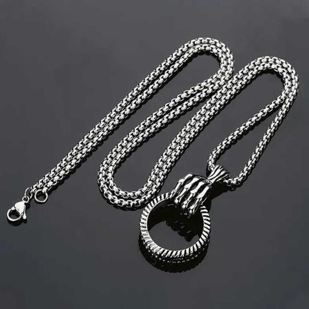 Elegant Adjustable Alloy Pendant with Artificial Stones | Stylish Jewelry
