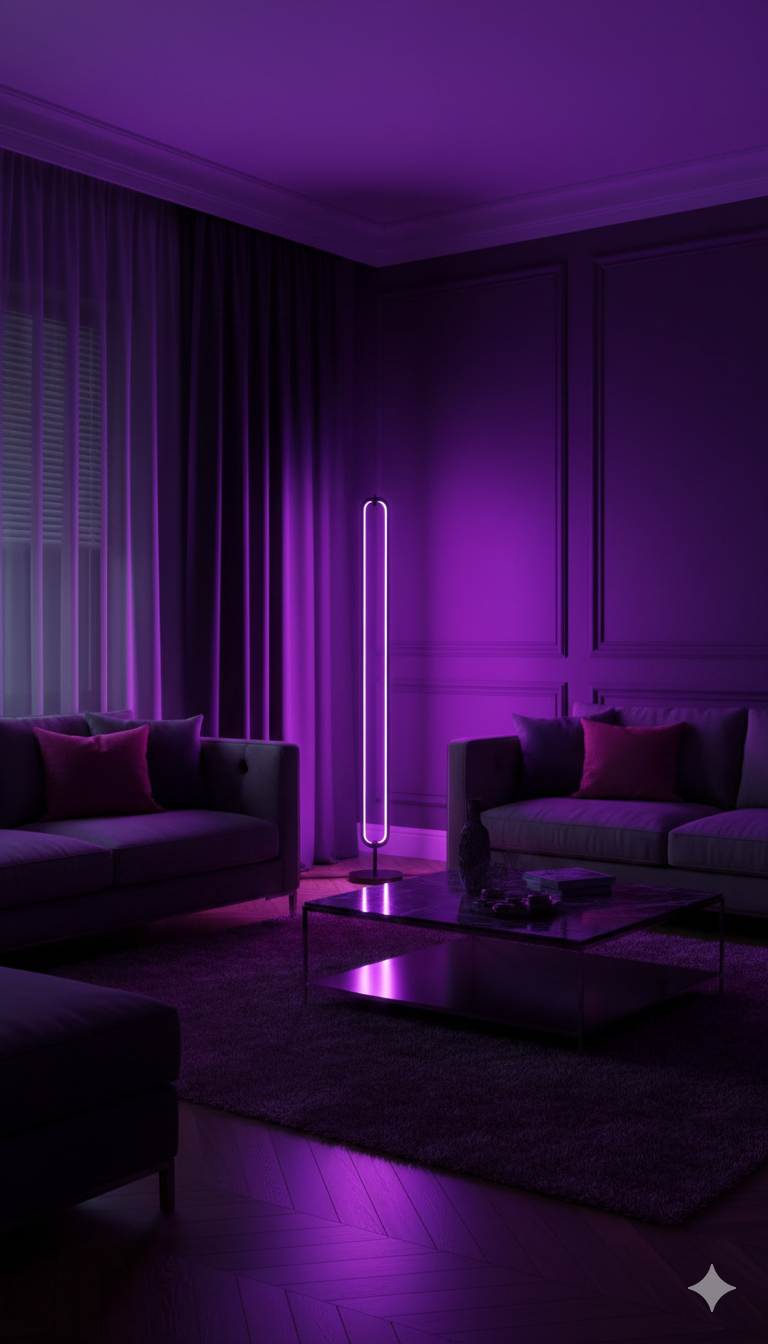 Purple Sky Light – Modern Ceiling & Decorative Light